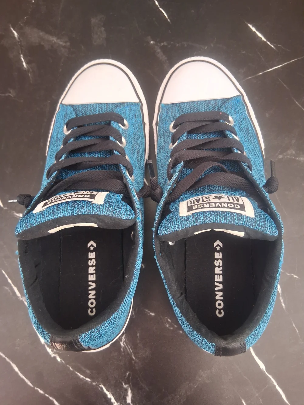 Converse All Star Blue Low-Top Chuck Taylor Sneakers Junior Youth Unisex Size 5
